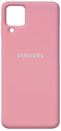 Чехол Epik Silicone Cover Full Protective (AA) Samsung A125 Galaxy A12 Pink