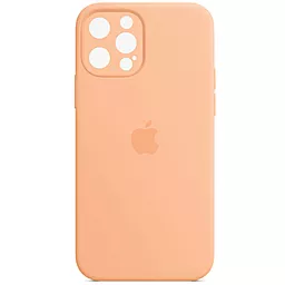 Чехол Silicone Case Full Camera для Apple iPhone 14 Pro Max  Cantaloupe
