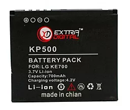 Акумулятор LG KP500 / LGIP-570A / DV00DV6066 (700 mAh) ExtraDigital