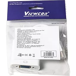 Видео переходник (адаптер) Viewcon mini DisplayPort to VGA Viewcon (VDP 04) - миниатюра 2