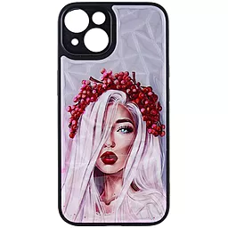 Чехол Epik Prisma Ladies для Apple iPhone 14 Ukrainian Girl