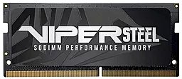 Оперативна пам'ять для ноутбука Patriot 16GB SO-DIMM DDR4 2400MHz Viper Steel (PVS416G240C5S)