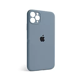 Чехол Silicone Case Full Camera для Apple iPhone 11 Pro Max Sierra Blue