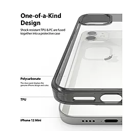 Чехол Ringke Fusion Apple iPhone 12 Mini Black (RCA4819) - миниатюра 3
