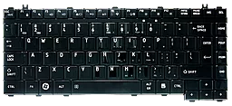 Клавиатура для ноутбука Toshiba A200 A205 A300 A350 M200 M300 M305 M500 M505 L300 glossy черная