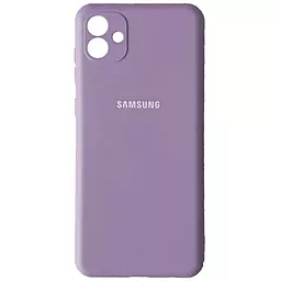 Чехол 1TOUCH Silicone Case Full для Samsung Galaxy A04 Lilac