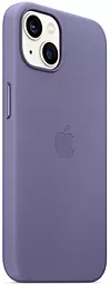 Чехол Apple Leather Case with MagSafe for iPhone 13 Wisteria - миниатюра 2
