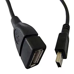 OTG-переходник Atcom Mini USB to USB OTG 0.8m Black (12821)