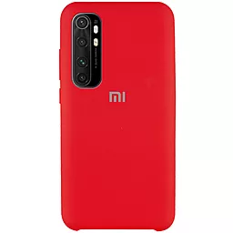 Чехол Epik Silicone Cover (AAA) Xiaomi Mi Note 10 Lite Red