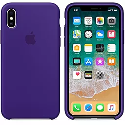 Чехол Silicone Case для Apple iPhone XS Max Violet