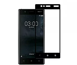 Защитное стекло 1TOUCH Full Glue Nokia 3 Black