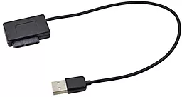Адаптер з кабелем для передачі данних Maiwo K102-U2S USB 2.0 SlimLine SATA 13 pin 0.3 м