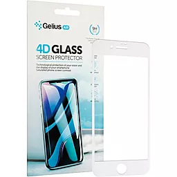Защитное стекло Gelius Pro 4D для iPhone 7 White
