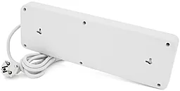Сетевой фильтр (удлинитель) Voltronic F35 2500w 10 розеток 2м c выключателем белый (F35-White) - миниатюра 3