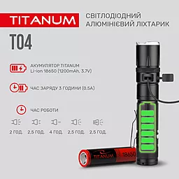Фонарик Titanum TLF-T04 300Lm 6500K - миниатюра 5