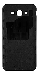 Задняя крышка корпуса Samsung Galaxy J7 2015 J700 Black - миниатюра 2