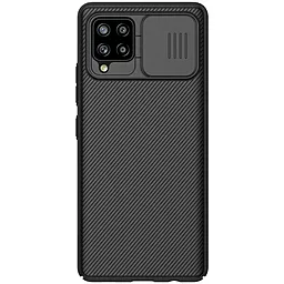 Чехол Nillkin Camshield (шторка на камеру) для Samsung Galaxy A22 4G, Galaxy M32 Черный / Black