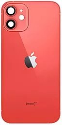 Задняя крышка корпуса Apple iPhone 12 со стеклом камеры Red