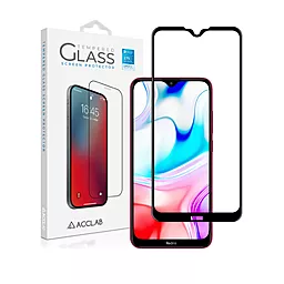Защитное стекло ACCLAB Full Glue Xiaomi Redmi 8 Black (1283126508738)