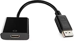 Видео переходник (адаптер) Cablexpert DisplayPort - HDMI Black (AB-DPM-HDMIF-002)
