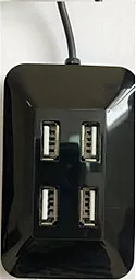 USB-A хаб Atcom TD4006 4хUSB2.0 Black (AT10726)