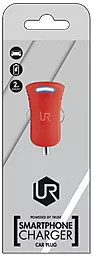 Автомобильное зарядное устройство Trust Urban Revolt Smart Car Charger (1A) Red - миниатюра 5