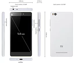 Мобільний телефон Xiaomi Mi4c 16Gb White - мініатюра 3