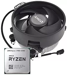 Процессор AMD Ryzen 3 PRO 4350G (100100000148MPK) Tray + кулер