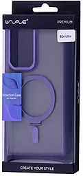 Чехол Wave Attraction Case with MagSafe для Samsung Galaxy S24 Ultra Black - миниатюра 3