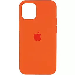 Чехол Silicone Case Full для Apple iPhone 14 Pro Kumquat