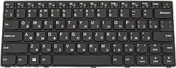 Клавіатура для ноутбуку Lenovo IdeaPad 110-14ISK чорна
