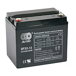 Акумуляторна батарея Outdo OT 33-12 12V 33Ah ( 194 х 132 х 174) Q2