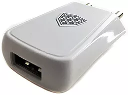 Сетевое зарядное устройство Inkax CD-07 1A White - миниатюра 3
