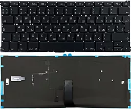 Клавиатура для ноутбука Apple MacBook Air A1369 / A1466 с подсветкой клавиш, вертикальный Enter, Original