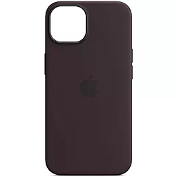 Чехол Silicone Case Full для Apple iPhone 14 Elderberry