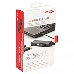 USB хаб EDNET 85137 - миниатюра 4