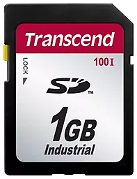 Карта памяти Transcend SD 1GB Industrial 100X (TS1GSD100I)