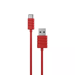 Кабель USB iWalk Twister USB3.0 to USB Type-C Cable Red (CST013-008A)