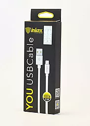 Кабель USB Inkax Cable USB White - миниатюра 2