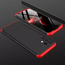 Чехол LikGus GKK 360 градусов (opp) для Samsung Galaxy A72 4G, Galaxy A72 5G Черный / Красный - миниатюра 3