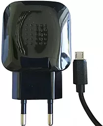 Мережевий зарядний пристрій Grand HC-03 15.5W 3.1A 2xUSB-A + micro USB Cable Black