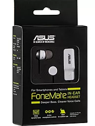 Навушники Asus FoneMate White (90YH00N2-B1UA00) - мініатюра 4