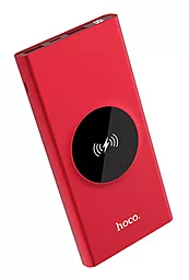 Повербанк Hoco J37 Wisdom Wireless 10000 mAh Red