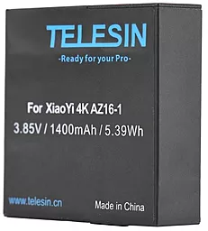 Аккумулятор для экшн-камеры Xiaomi Yi 4K Telesin