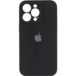 Чехол Silicone Case Full Camera для Apple iPhone 14 Pro Max  Black