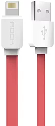 Кабель USB Rock Lightning для Apple iPhone Red