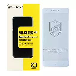 Защитное стекло iPaky Full Glue Xiaomi Redmi Note 4X White