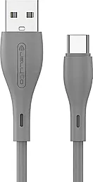 Кабель USB Jellico A14 15W 3A USB Type-C Cable Gray