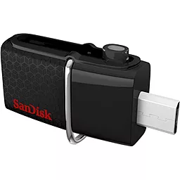 Флешка SanDisk 32GB Ultra Dual Drive OTG Black USB 3.0 (SDDD2-032G-GAM46) - миниатюра 4