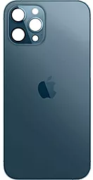Задняя крышка корпуса Apple iPhone 12 Pro Max (small hole) Original  Pacific Blue